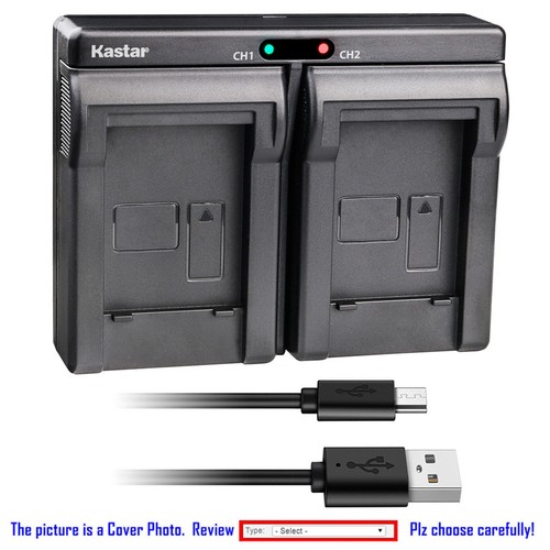 511 battery dual charger - bp-511,